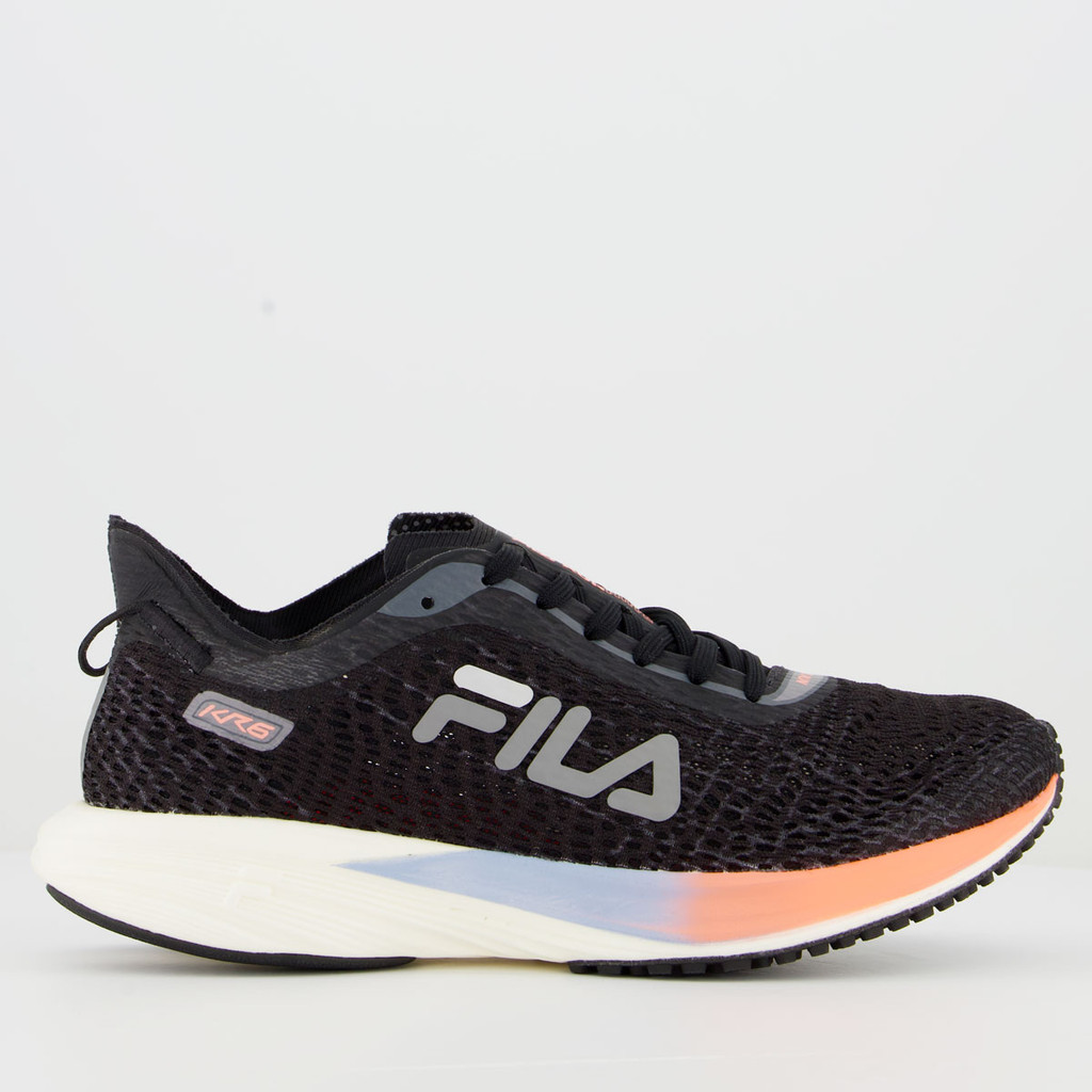 Tênis Fila KR6 Feminino Preto e Azul - Sports & Outdoors