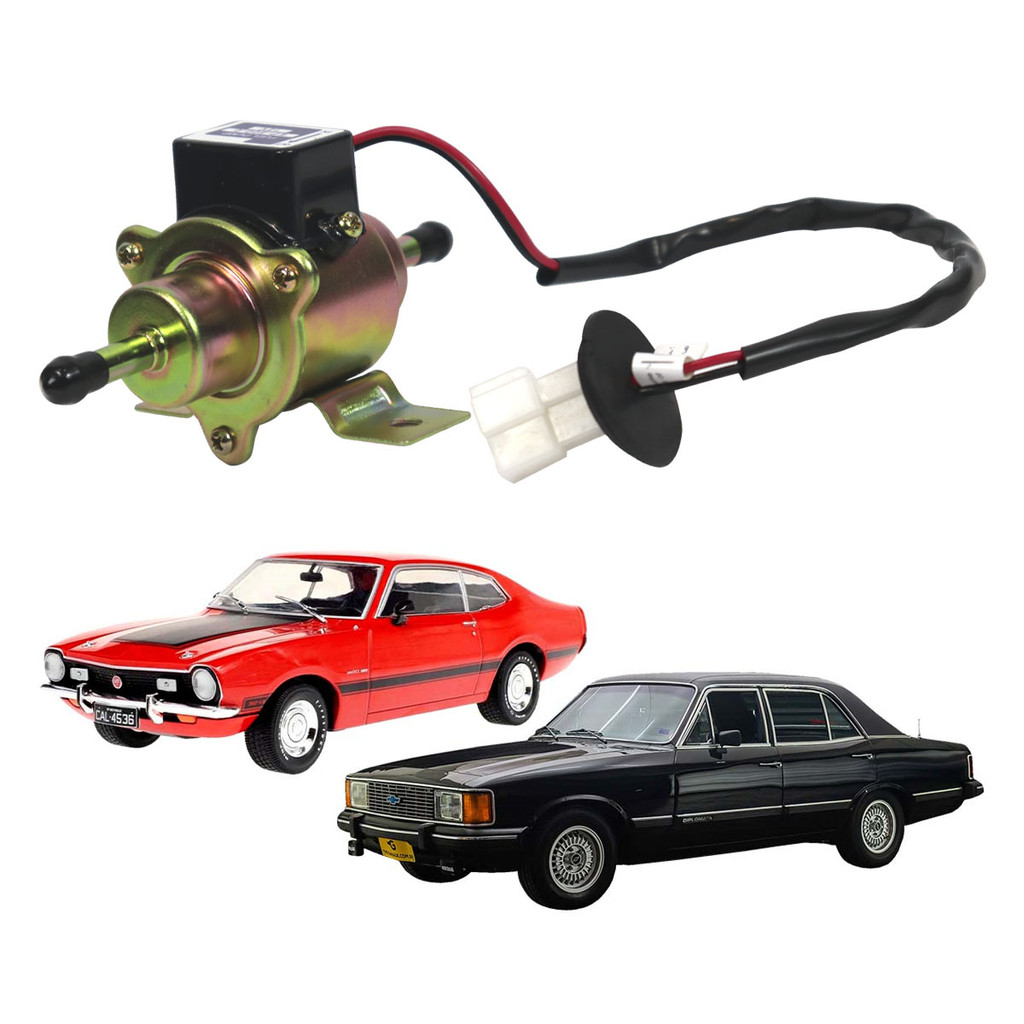 Bomba de Combustível Universal Elétrica Veiculos Carburador 12V Ideal Vários Modelos em Oferta na Shopee