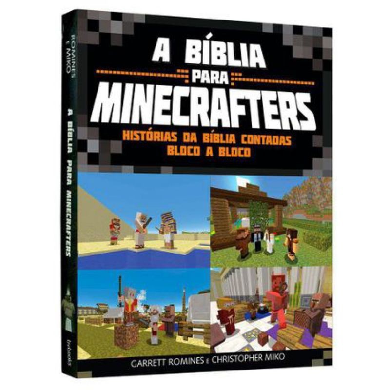 Bíblia para Minecrafters | Capa Brochura em Oferta na Shopee