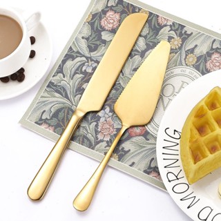 Conjunto De Pá Para Faca De Bolo , Kit De Talheres De Aço Inoxidável , Ferramentas De Corte Espátula De Pizza , Suprimentos Festa De Aniversário De Casamento em Oferta na Shopee