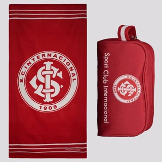 Kit Internacional Necessaire e Toalha Estampada em Oferta na Shopee