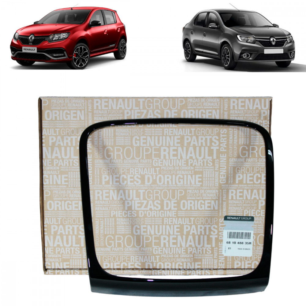 Moldura do painel central Renault Sandero Logan - Spare Parts and Accessories for Vehicles