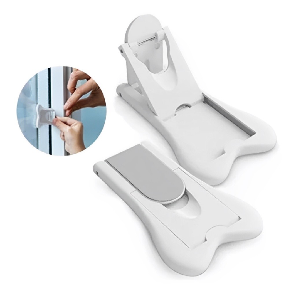 3 Und Trava Multiuso para Portas Janelas de Correr Box Vidro Armarios e Guarda Roupas em Oferta na Shopee