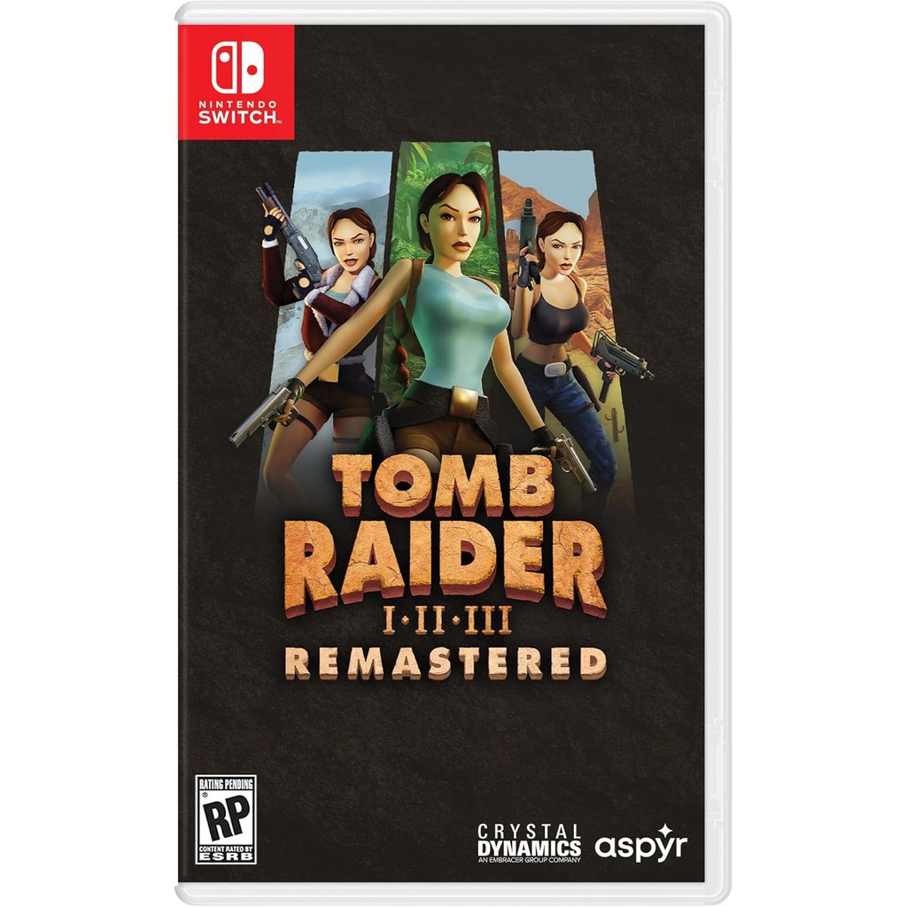 Tomb Raider I-III Remastered Starring Lara Croft Switch Midia Fisica - Gaming & Consoles