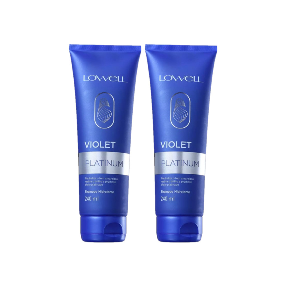 Kit Lowell Violet Platinum Shampoo 240ml: Onde Comprar | BuscaProdutos