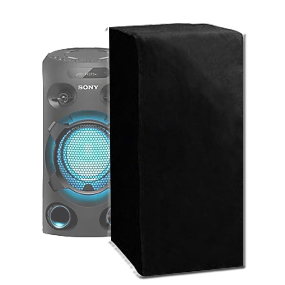 Capa para Som Torre Sony Mhc V02 Preta Impermeável