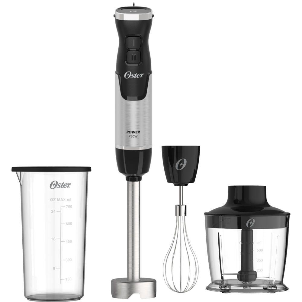 Mixer Power Oster Black Inox 3 Em 1 220V em Oferta na Shopee