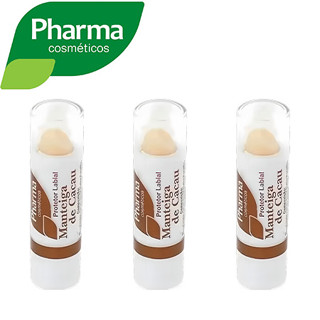 Manteiga De Cacau Tradicional-Pharma-Kit Hidratantes Labiais 5/10/15/20/25 em Oferta na Shopee