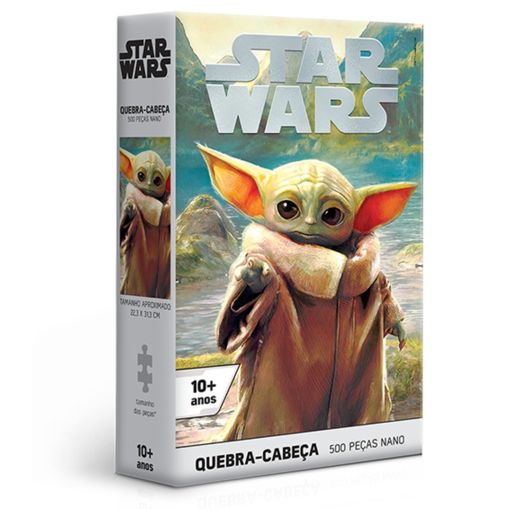 Quebra Cabeça Star Wars Nano Grogu 500 Peças Nano 3207