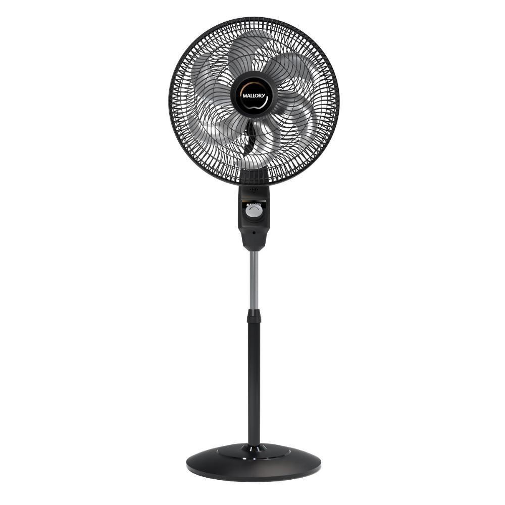 Ventilador De Coluna Mallory Éolo 40cm Preto E Grafite 220V em Oferta na Shopee