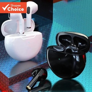 Pro6 Fones De Ouvido TWS Controle Toque Bluetooth 5.2 Sem Fio HD Chamada Som Estéreo Espo…
