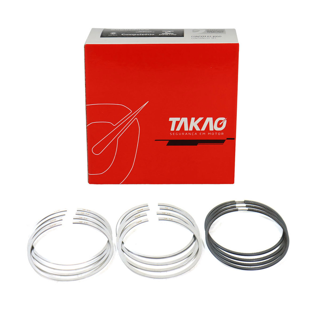 Jogo Aneis Motor Medida 040 Para Palio Weekend Siena Strada