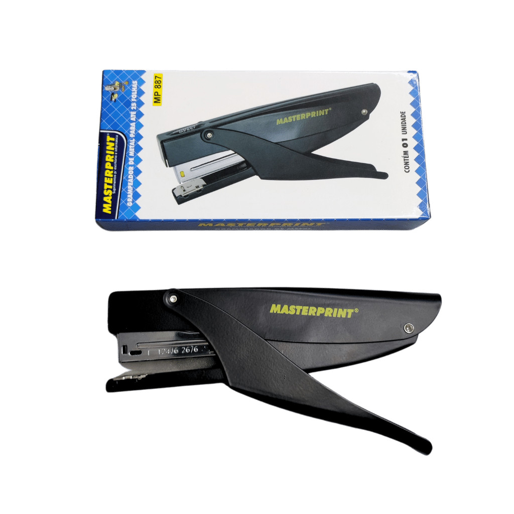 Grampeador de Metal Alicate MP-887 Masterprint 25 folhas