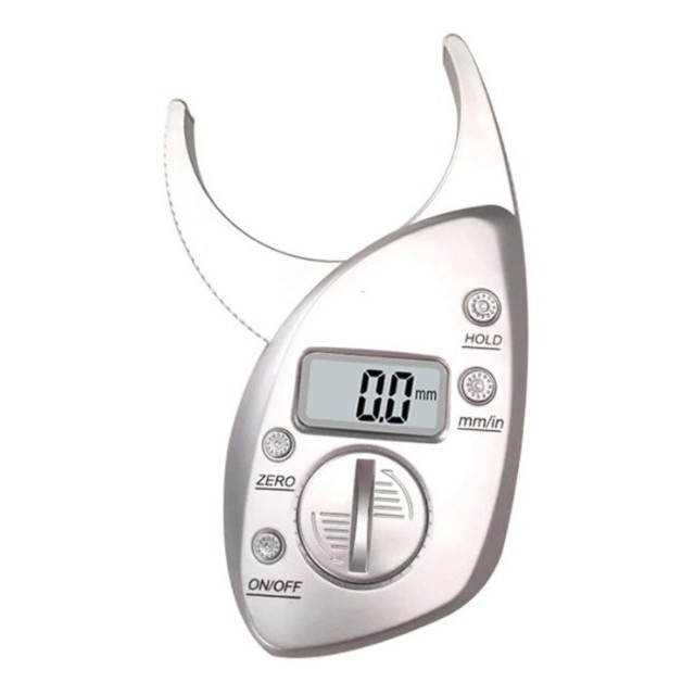 Medidor de Gordura Corporal Adipometro Digital Portátil