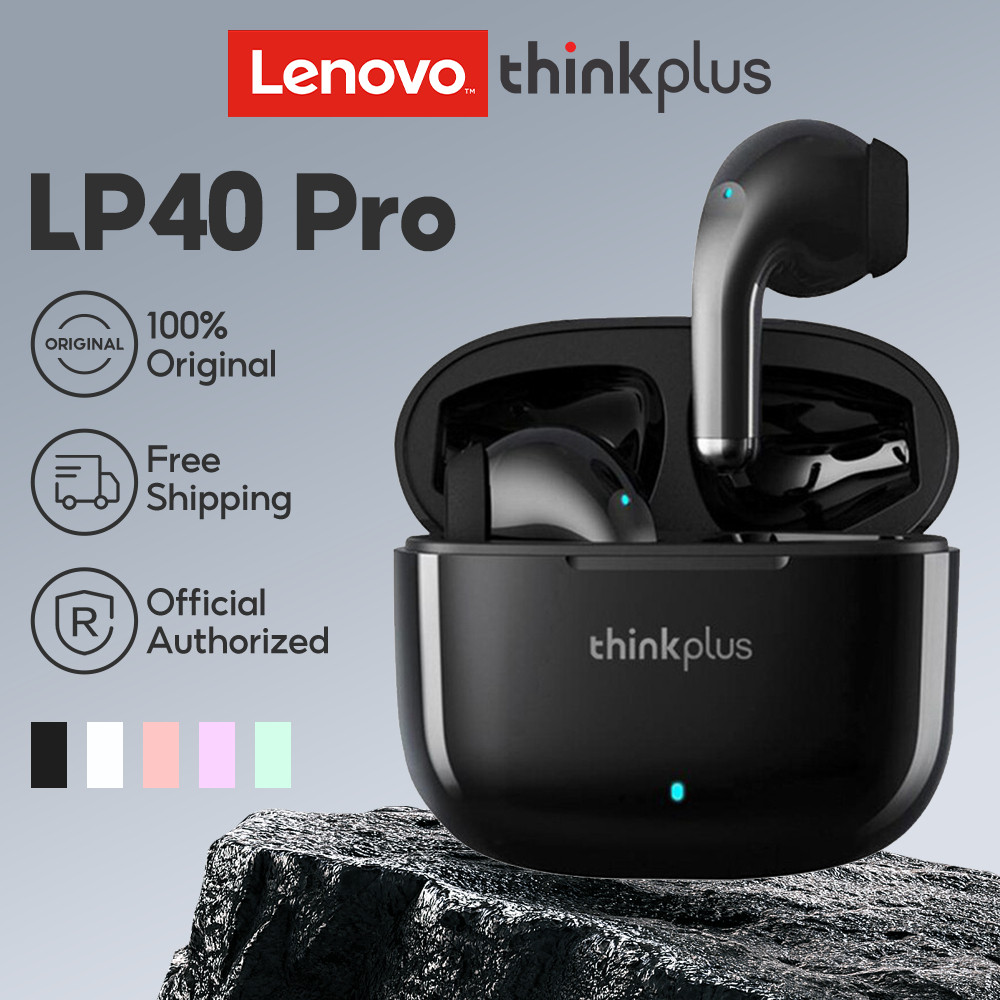Lp40 Pro Fones de Ouvido Sem Fio Tws Bluetooth Controle Toque Esporte Fone Estéreo Longa Espera com Microfone — R$ 39,66 em Shopee
