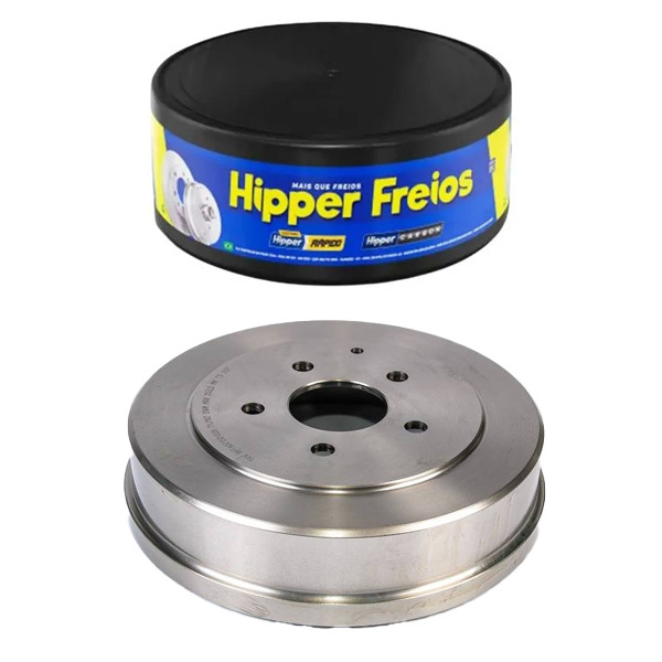 Tambor de Freio Traseiro VW KOMBI 1982 a 2014 Hipper Freios em Oferta na Shopee