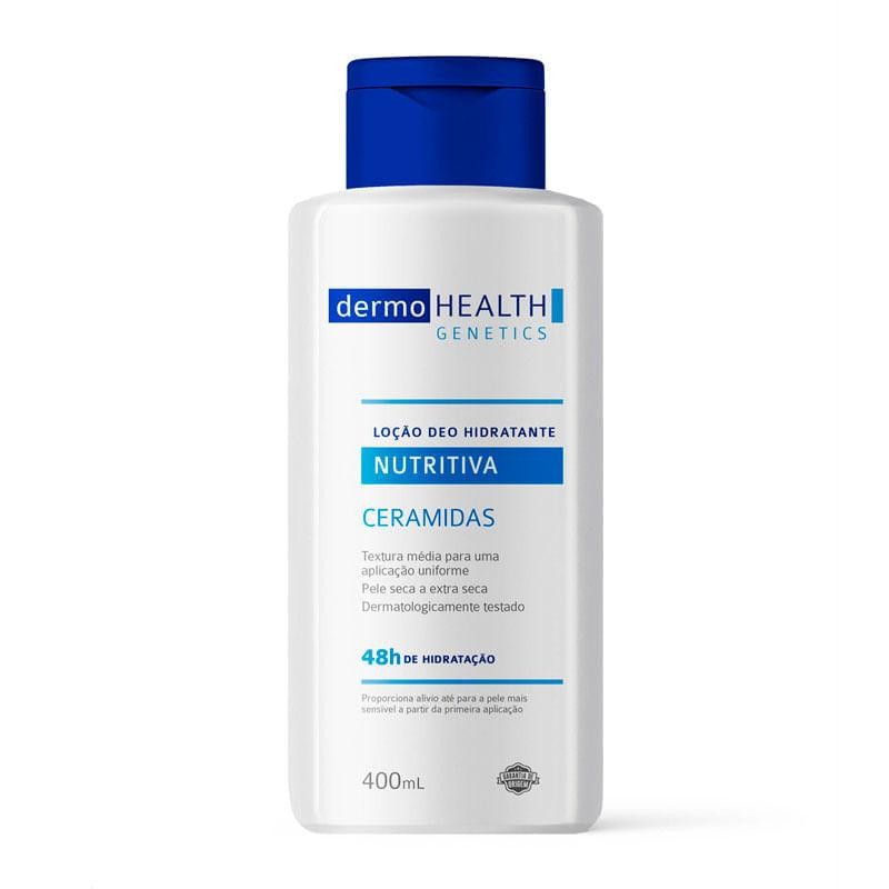 Loção Deo Hidratante Dermo Health Genetics Nutritiva Ceramidas 400ml em Oferta na Shopee