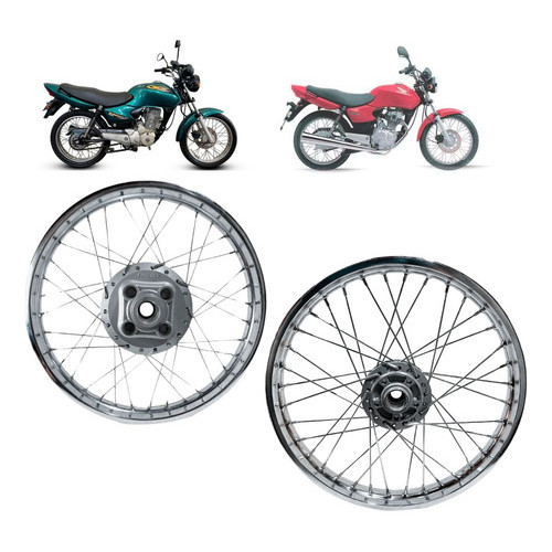 Aro Roda Titan 125 00/04 Fan 125 05/08 Freio A Disco (par)