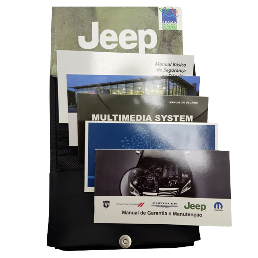Kit de manuais de manutenção e garantia Jeep Grand Cherokee