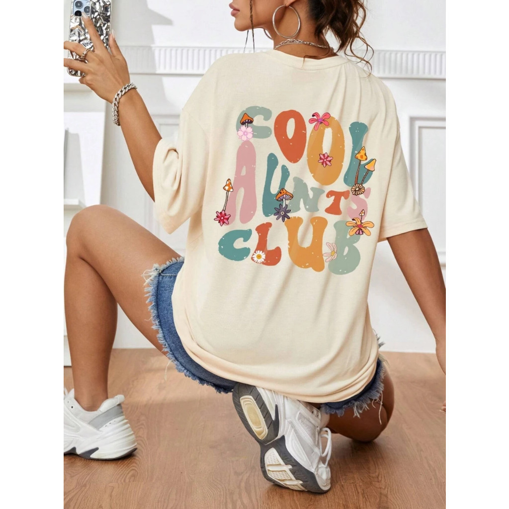 Camiseta Cool Club Masculina Algodão Manga Curta Streetwear Plus Size Básica Confortável Lazer E Passeio