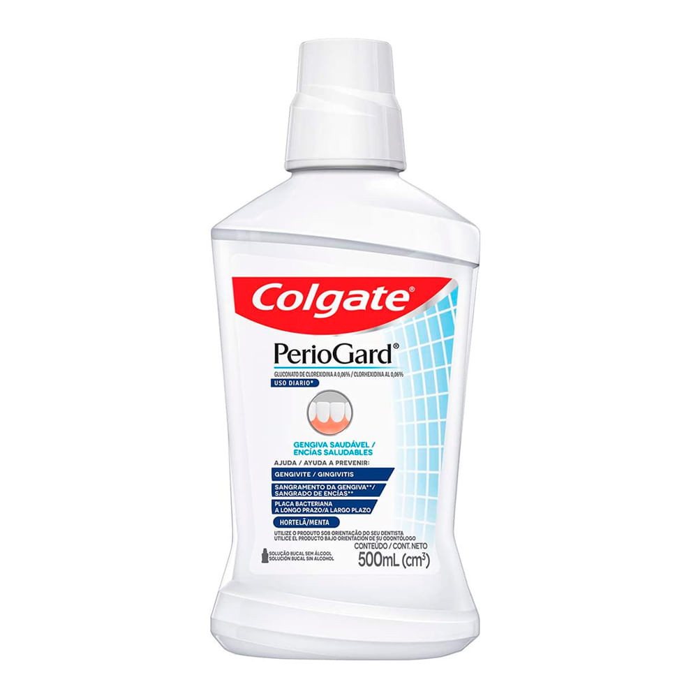 Solução Bucal Periogard Gengiva Saudável sem Álcool 500ml - Health