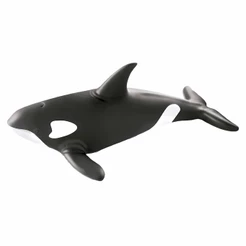 Baleia Orca Animal Marinho Realista Infantil 27 Cm - Cometa Brinquedos