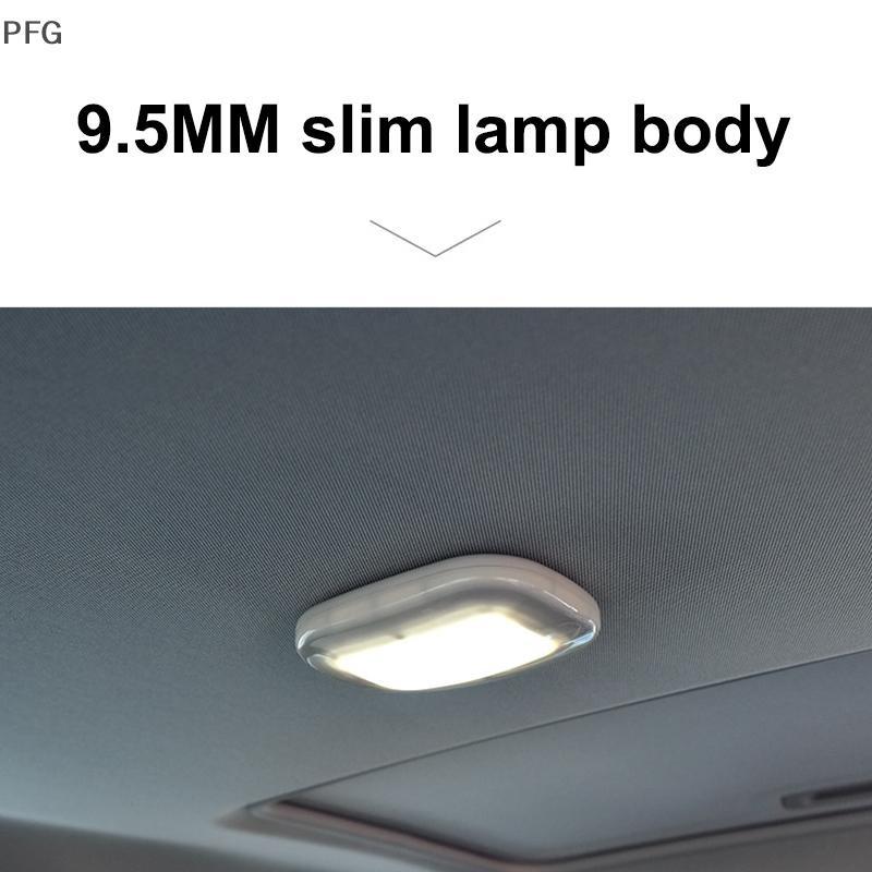 PFG Profissão Luz De Leitura Do Carro Led Atmosfera Interior Tronco Iluminação Sem Fio Mudança Decoração Suprimentos FG