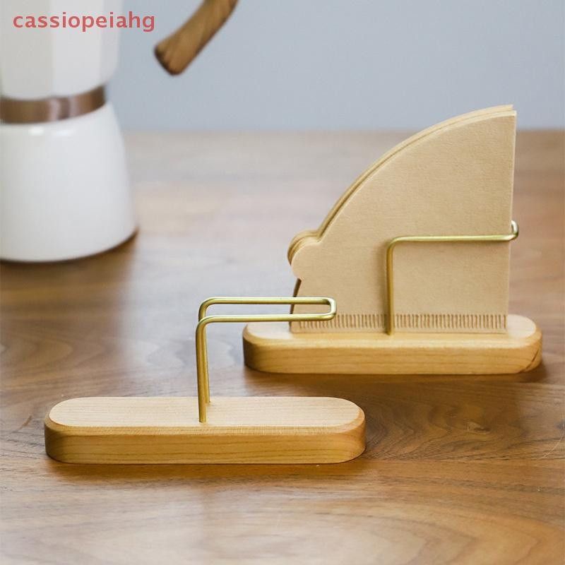 (cassiopeiahg) Suporte para Filtro de Café Adequado para V60 Suporte de Papel em Forma de Leque Acessórios de Armazename