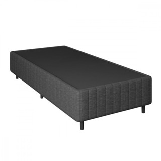Base de Cama Box Solteiro 88x188x26 Natural Class Cinza Apolospuma em Oferta na Shopee
