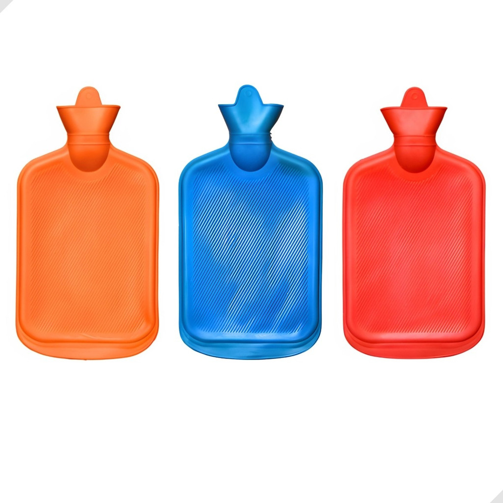 Bolsa Térmica De Água Quente e Fria 2 Litros Compressa De Borracha Para Alívio Dores Sinusite em Oferta na Shopee