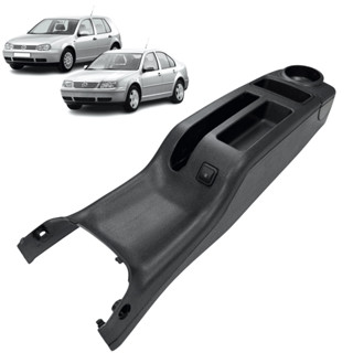 Console Freio Mão Preto  C/ Botão + Tampa + Porta Copos Golf Bora em Oferta na Shopee