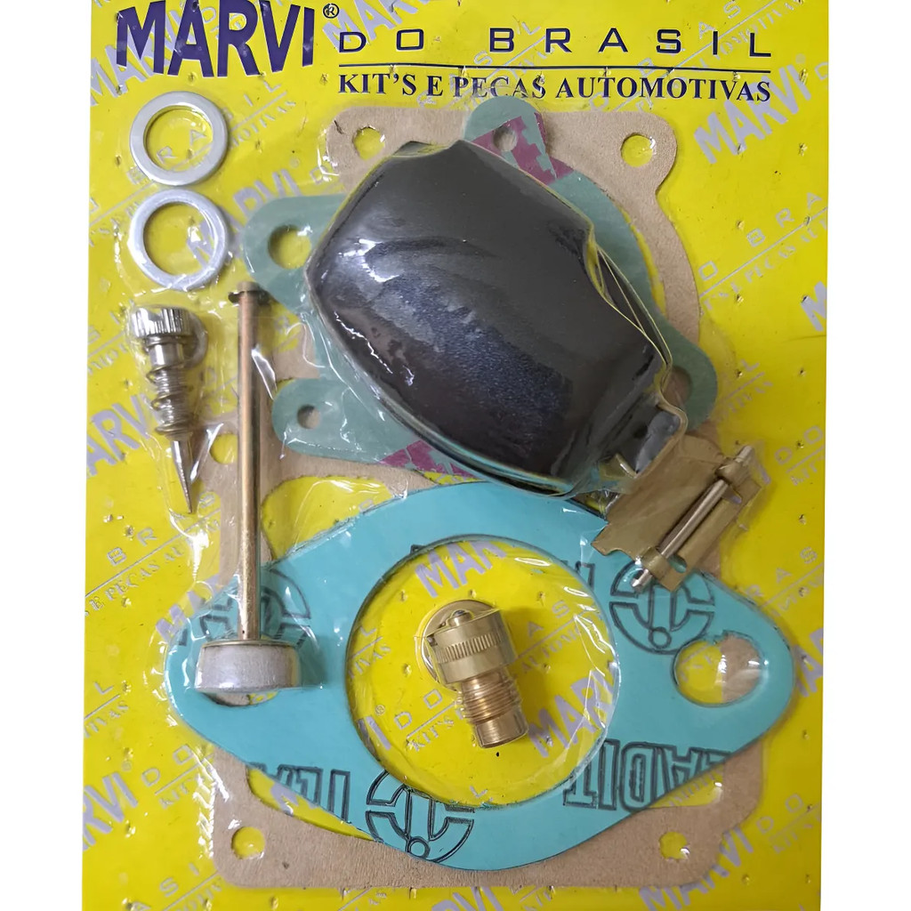 Kit Carburador Weber CB 228/032 Chevrolet Opala Caravan 4cc 1976 a 1983 Gasolina