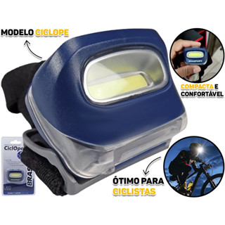 Lanterna Para Cabeça Capacete Led Ciclope Com Elástico Ajustável  Brasfort em Oferta na Shopee