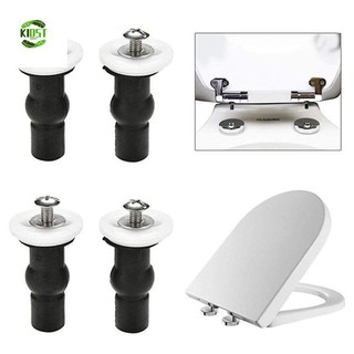 KIDST Assentos Sanitários Parafusos 2/4/6 PACK E Porcas Ferragens Para Banheiro De Com em Oferta na Shopee