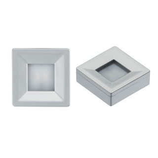 Spot Led quadrado sobrepor embutir p/móveis nichos closets