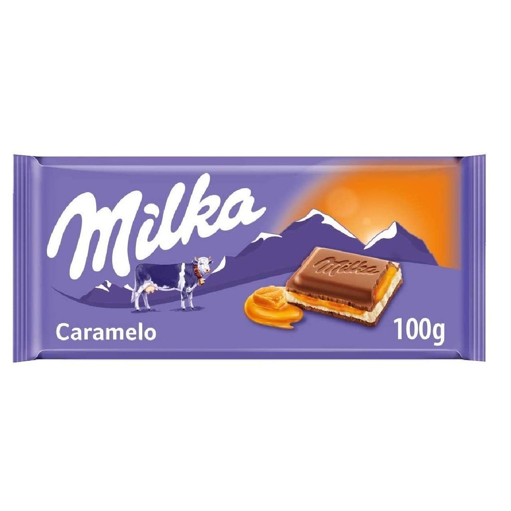 CHOCOLATE MILKA CARAMELO 100G
