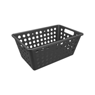 Cesta One grande 28,8 x 19,1 x 12,3 cm Preto Coza Brinox - 10806/0008 em Oferta na Shopee