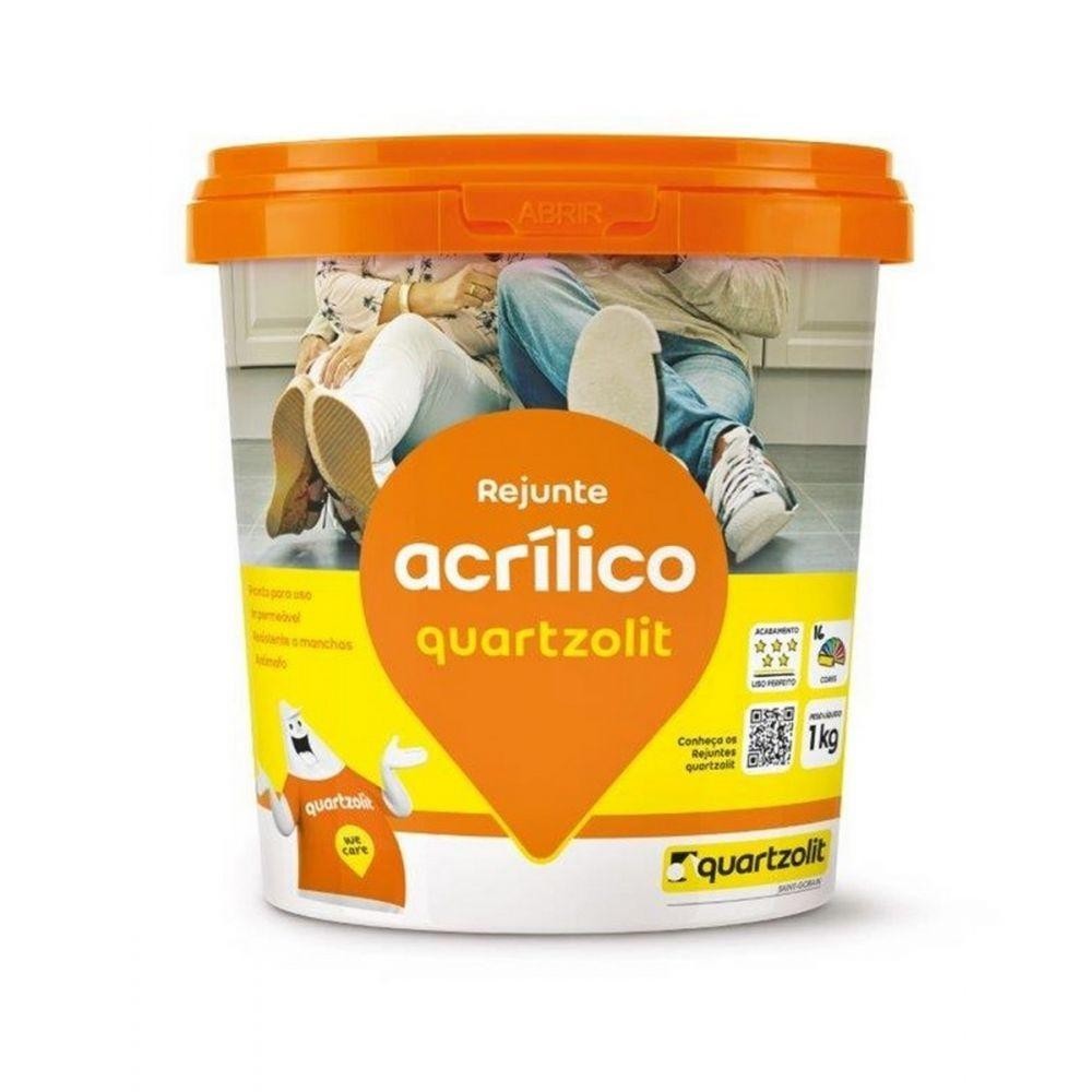 Rejunte Acrílico Bd 1kg Cairo Quartzolit em Oferta na Shopee