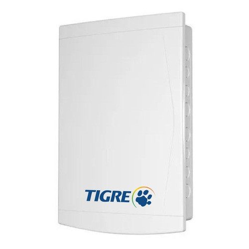 Quadro Distribuição Embutir 12/16 Disjuntores - Tigre em Oferta na Shopee