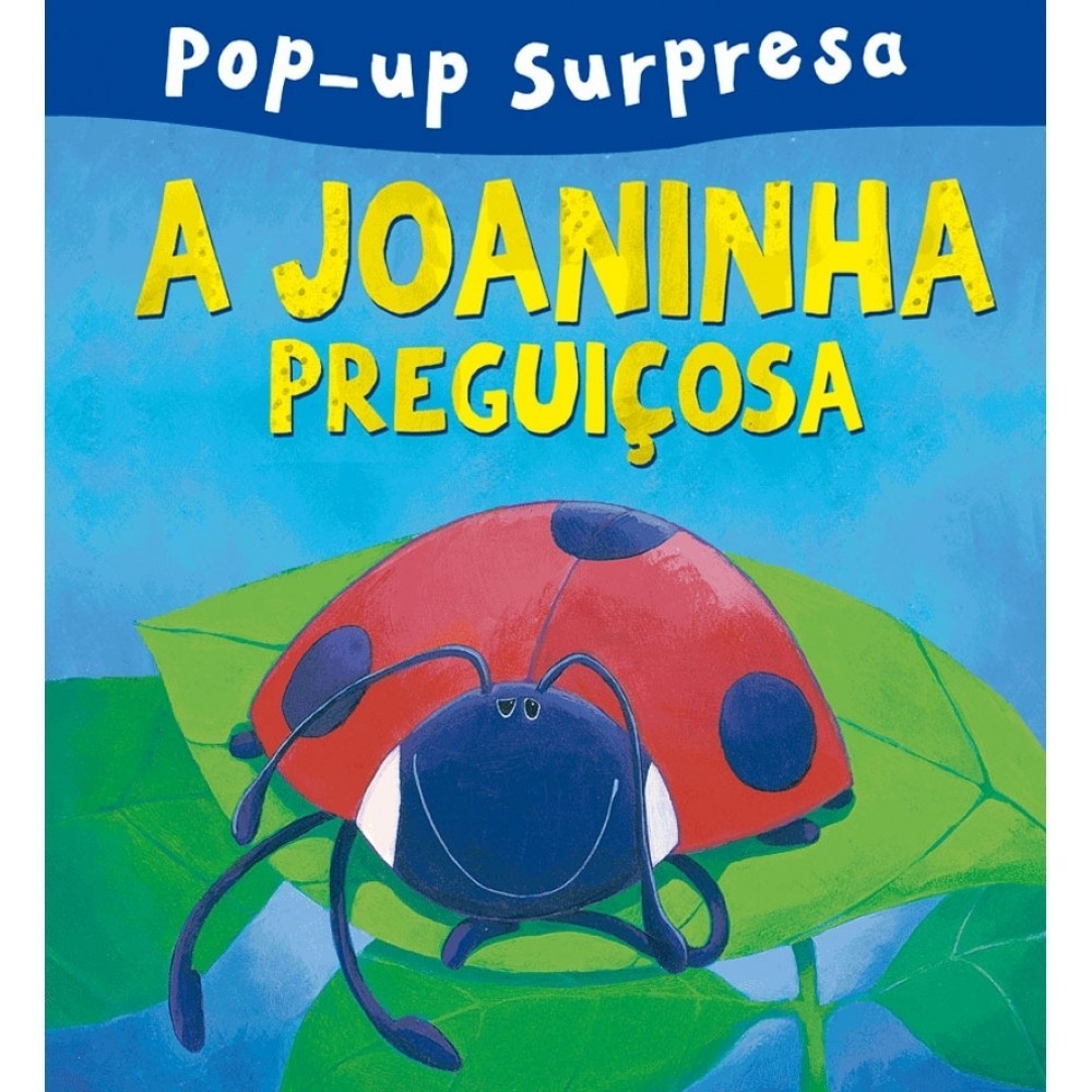 Livro Pop-up A joaninha preguiçosa em Oferta na Shopee