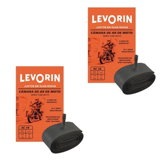 Par Câmaras de Ar Bros 150 / Bros 160 / Xre 190 / Crosser 150 Levorin em Oferta na Shopee