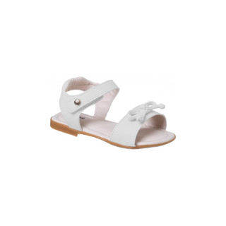 Sandália Infantil Feminina Ortopézinho Jardim de Infância Laço Branco em Oferta na Shopee