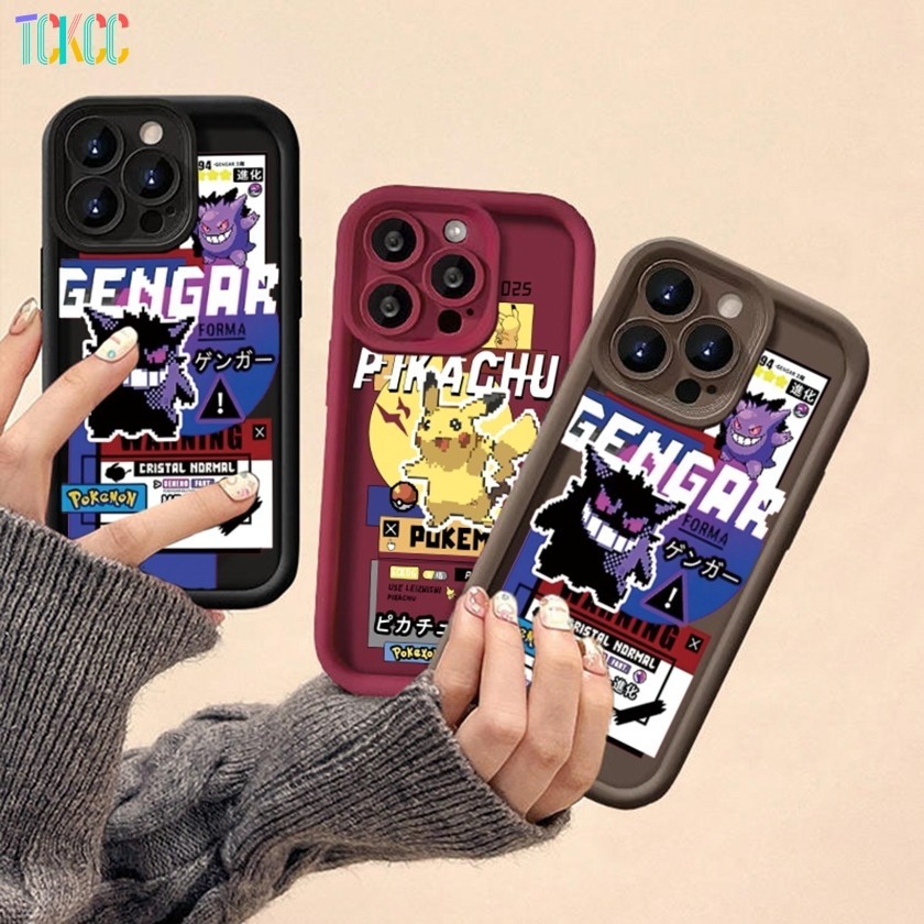 Pokémon Pikachu Capinha Para Celular Adequada Motorola moto G22 G20 G30 G10 G14 E13 G04 G24 Powe G34 G53 Protetora