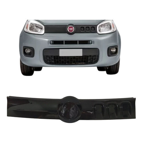 Grade Central Fiat Uno Atractive 15/16 Black Piano