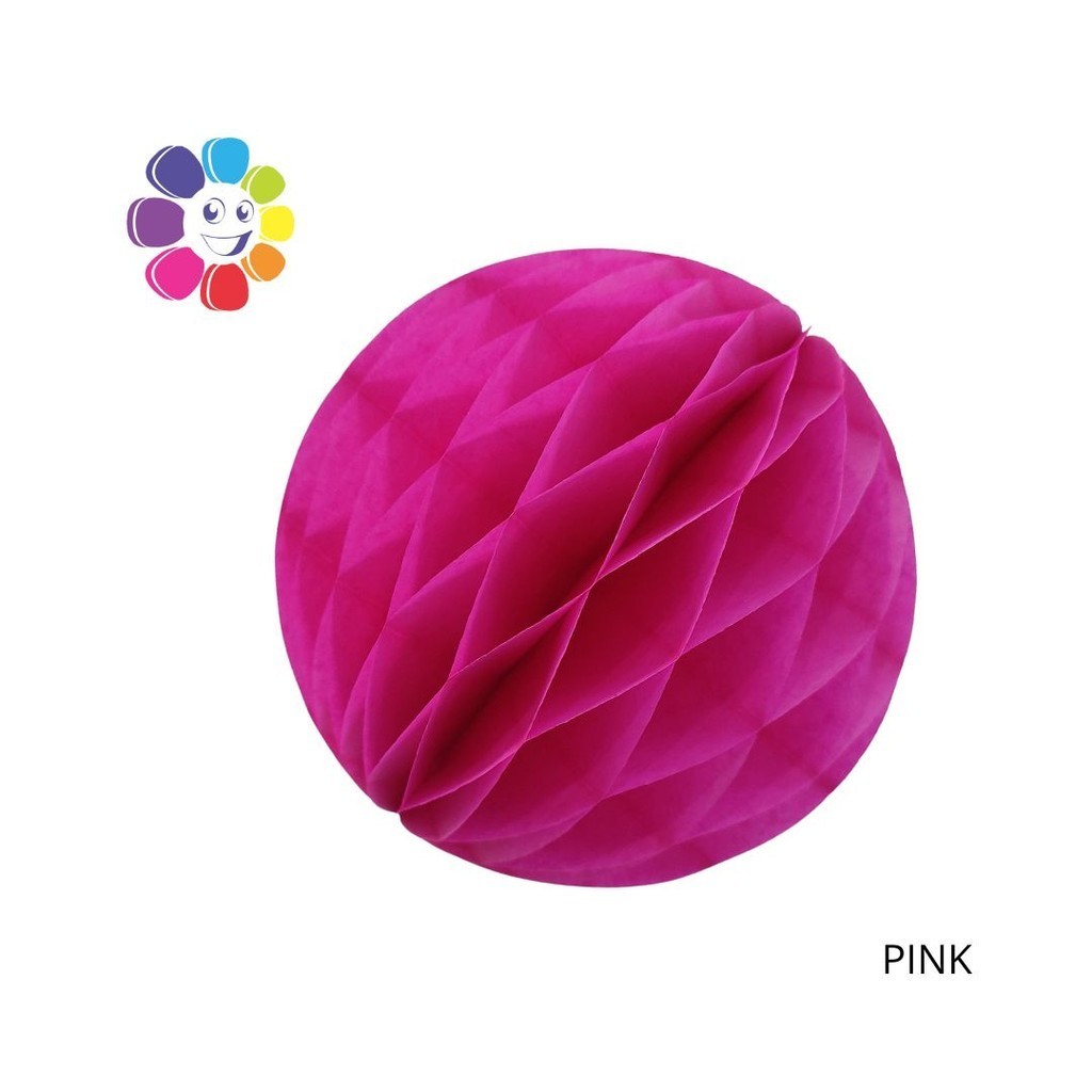 Globo bola de papel 7cm BALÃO DE PAPEL DE SEDA COLMEIA DE PAPEL GIROTOY PEQUENO DECORA MESA TETO