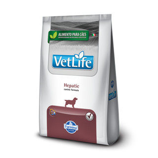 Ração Seca Vet Life Natural Canine Hepatic para Cães Adultos com Problemas de Insuficiência Hepática Crônica - 10,1Kg em Oferta na Shopee