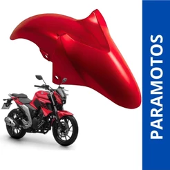 PARALAMA DIANTEIRO VERMELHO FAZER FZ25 2020 2021 2022 2023 PARAMOTOS YAMAHA