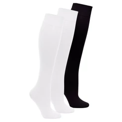 Kit com 3 Meias 3/4 Fio 40 Opaca Loba 5550-001