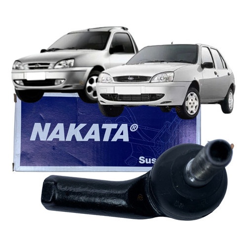 Terminal Direção Direito Original Nakata Fiesta Courier 1996 a 2013