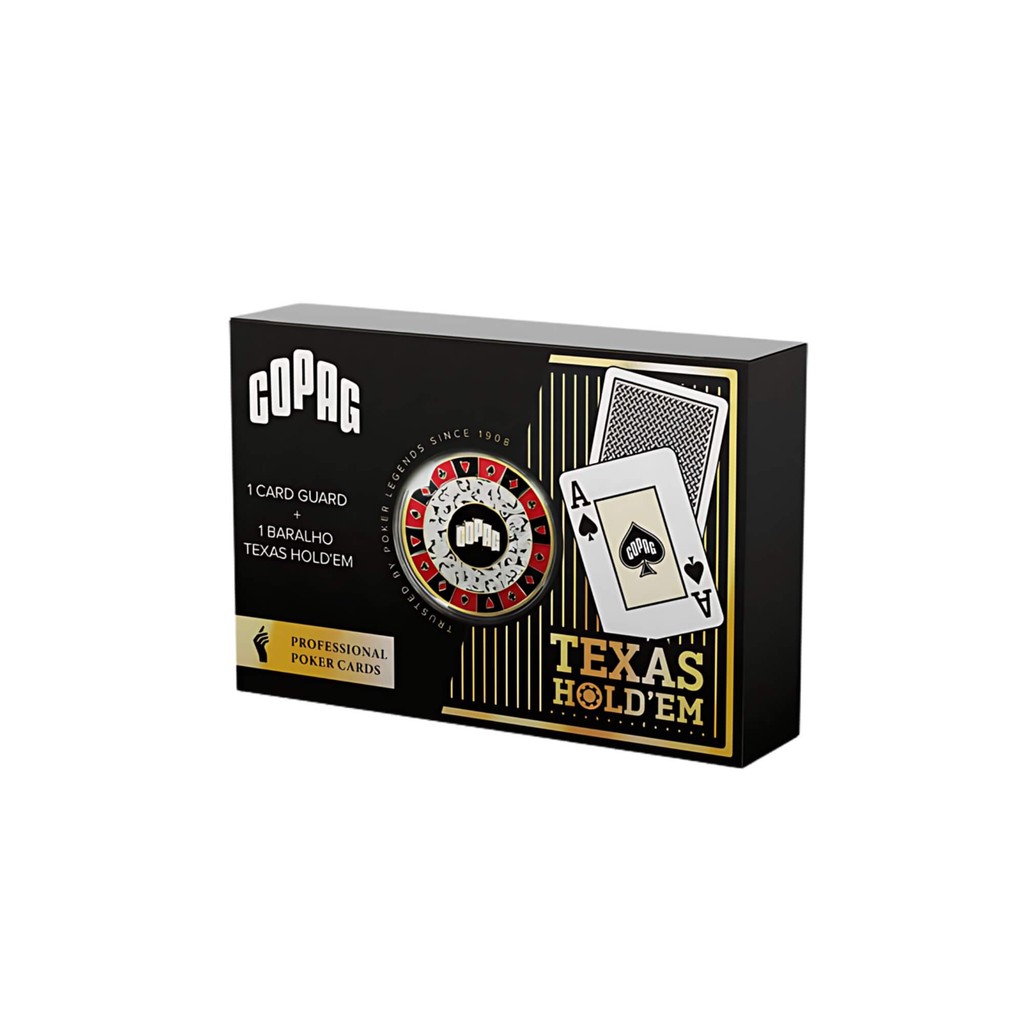Jogo de Cartas Pro Texas Hold'Em Com Card Guard Copag - 31763